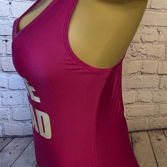 Bride Squad One Piece, Magenta, Size Large - Picture 3 of 5